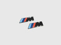 M Badges Zijkant in Zwart Hoogglans