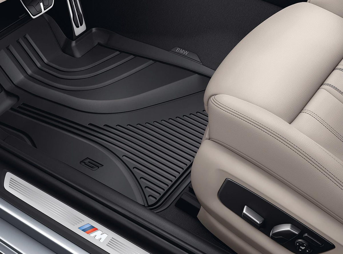 BMW allweather (rubberen) vloermattenset voor - BMW 5 Serie - Van Poelgeest BMW & MINI