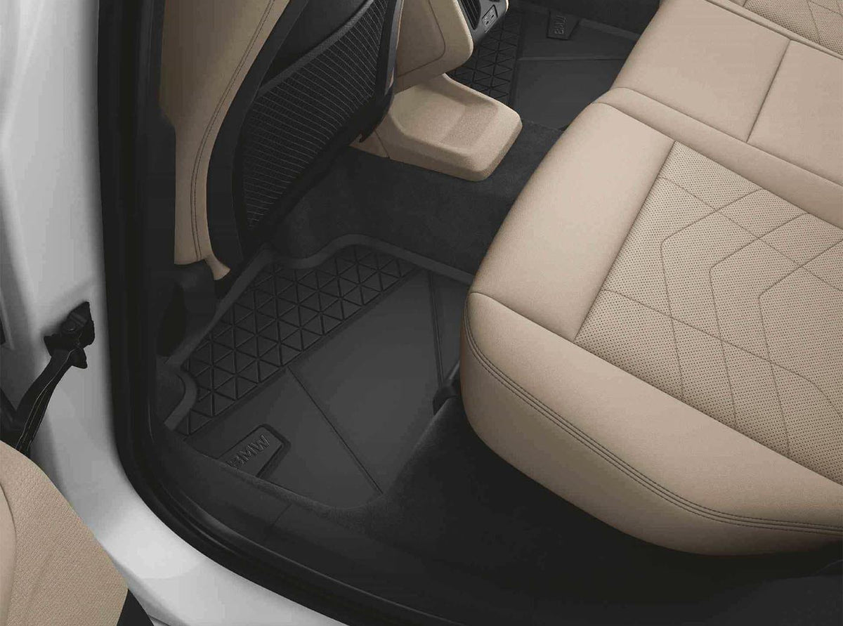 BMW allweather (rubberen) vloermattenset achter - BMW X1 - Van Poelgeest BMW & MINI