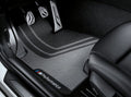 BMW 1 Serie M Performance automatten voorzijde met M Performance-logo