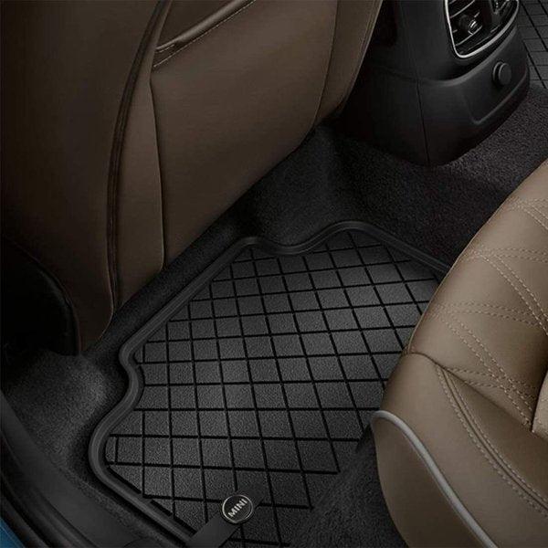 MINI allweather (rubberen) vloermattenset achter - MINI 3 deurs - Van Poelgeest BMW & MINI