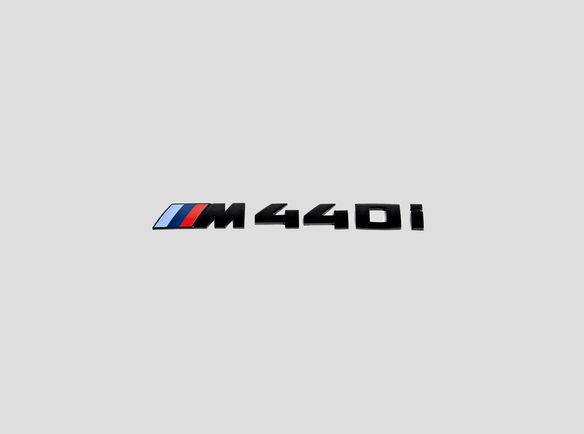 BMW M440i Logo Zwart