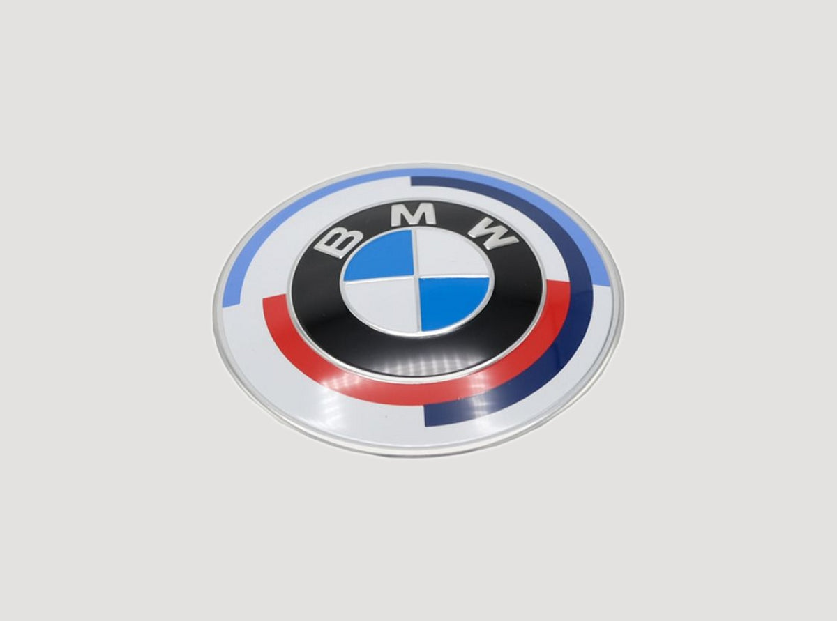 BMW Jubileumembleem '50 Jaar M', Ø74mm