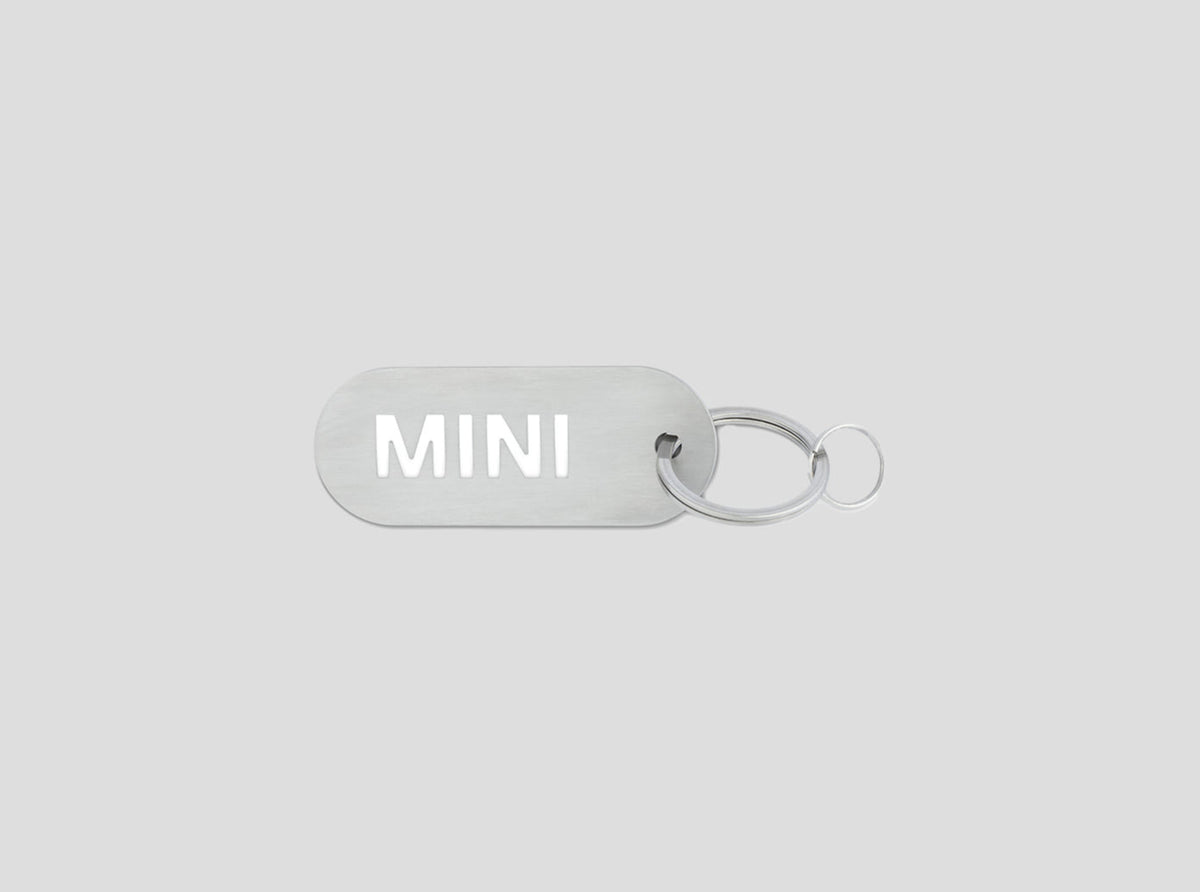 MINI wordmark sleutelhanger - Silver