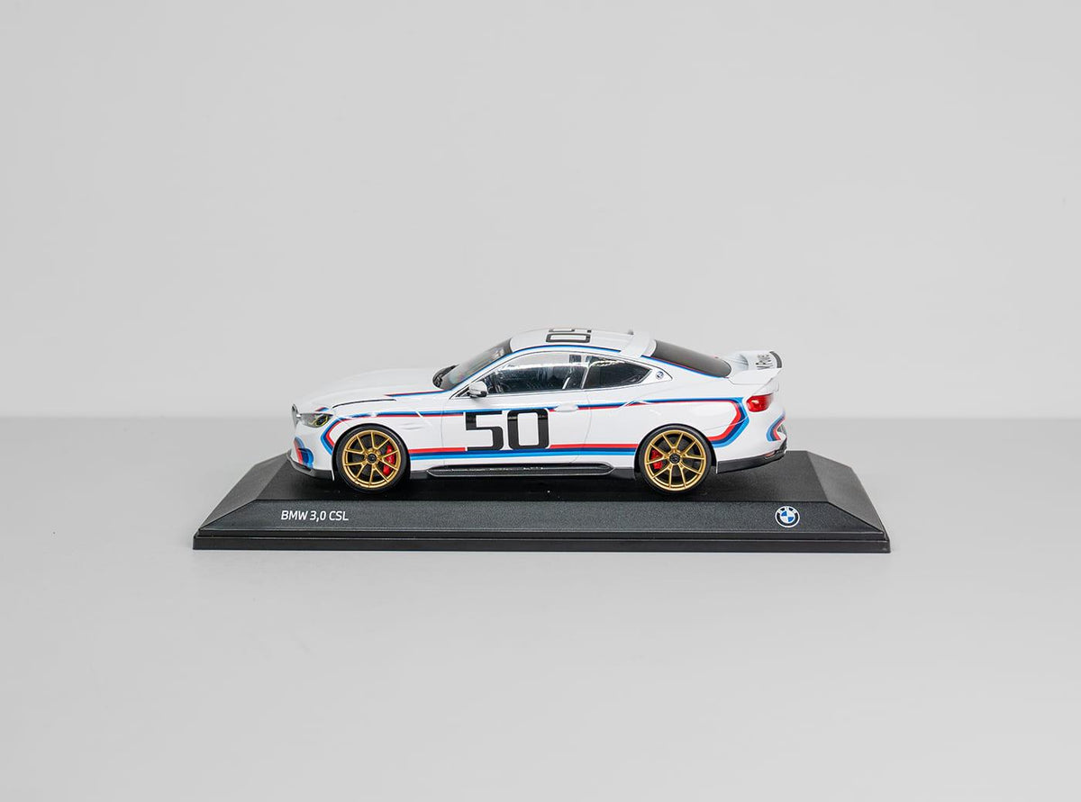 BMW 3.0 CSL 1:18 miniatuur - Van Poelgeest BMW & MINI