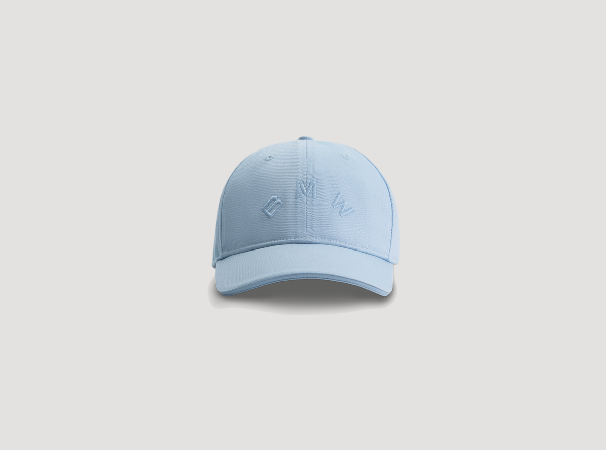 BMW cap met gebogen rand (blauw)
