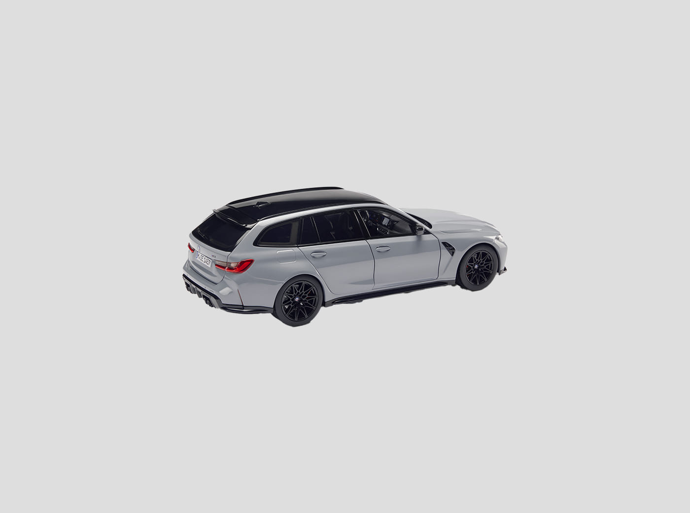 BMW M3 Touring G81 Miniatuur 1:18 (Brooklyn grey)