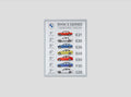 BMW Metal Plate '3 SERIES'