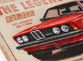 BMW Metal Plate 'THE LEGENDARY E21'