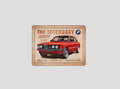 BMW Metal Plate 'THE LEGENDARY E21'