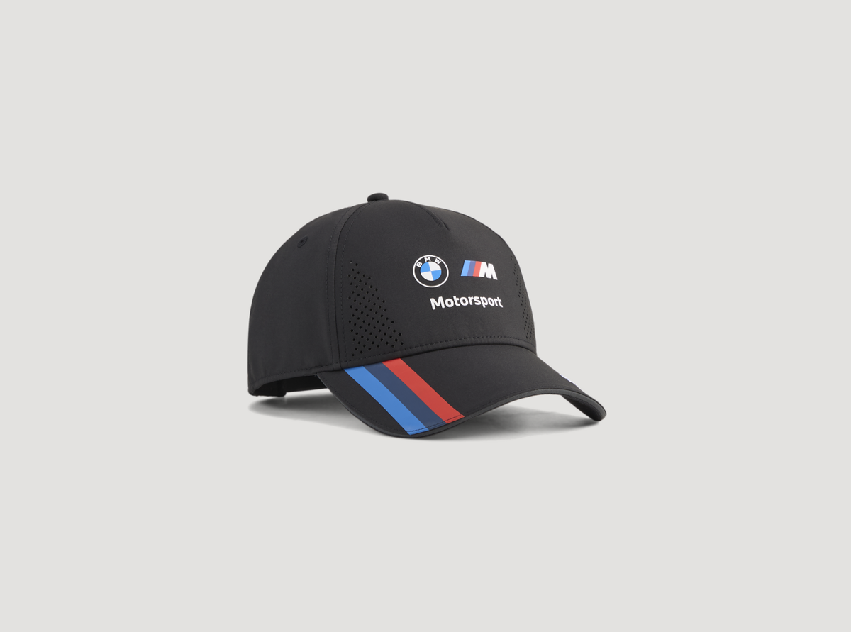 BMW Replica Team BB-Pet (zwart/m-strepen)