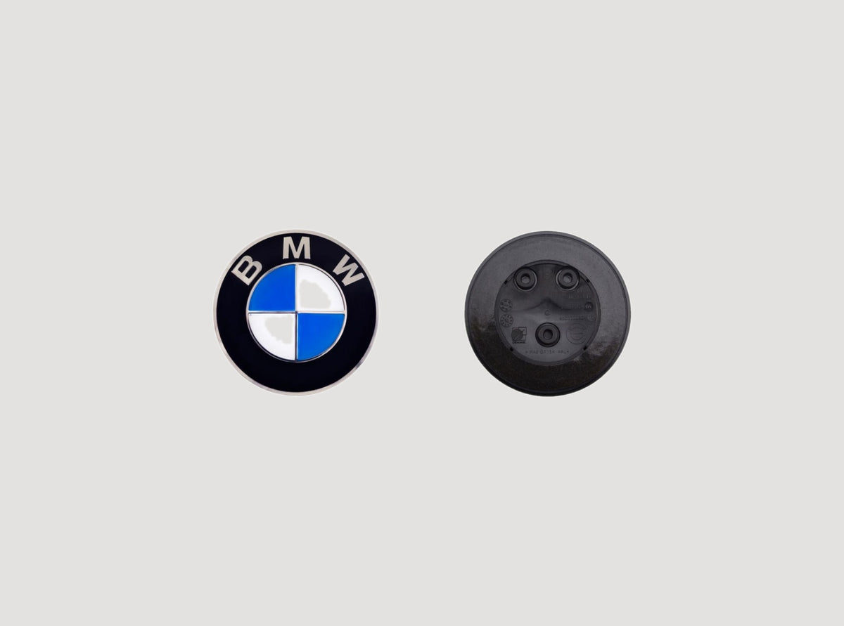 BMW Embleem voor motorkap en kofferklep, Ø74mm