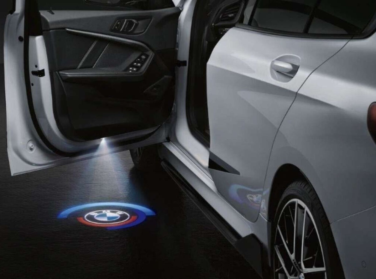 BMW LED Deurprojector 50 Jaar M (Set van 2), Ø50mm