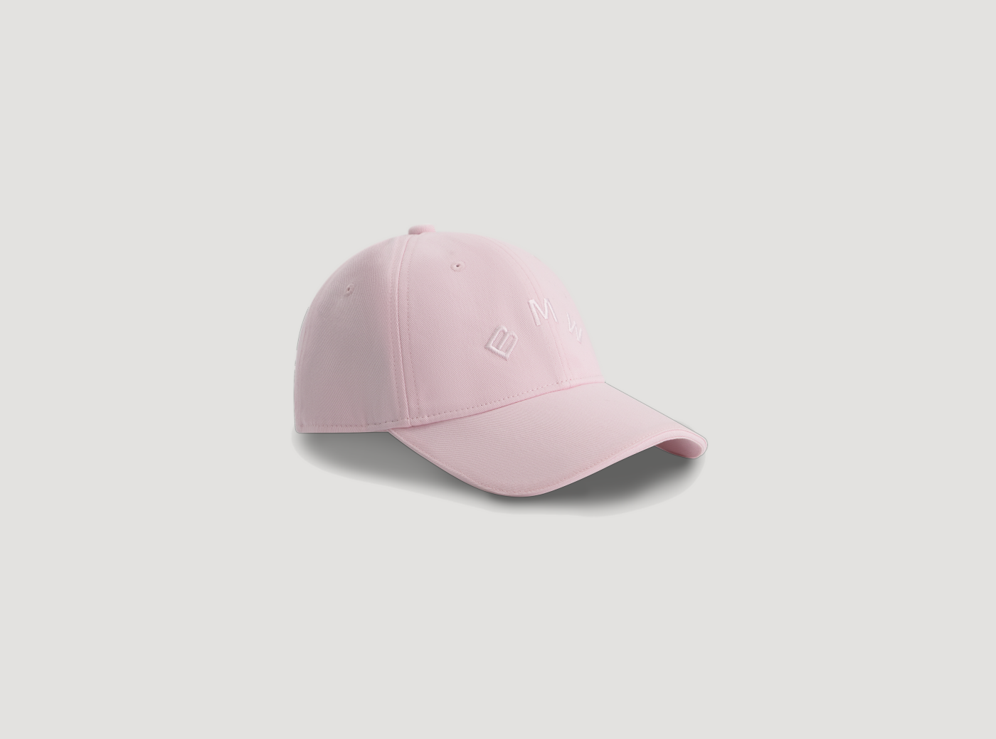 BMW cap met gebogen rand (roze)