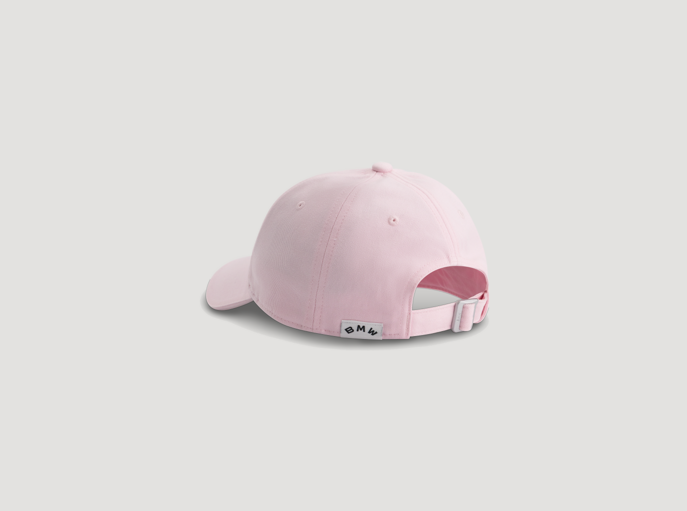 BMW cap met gebogen rand (roze)