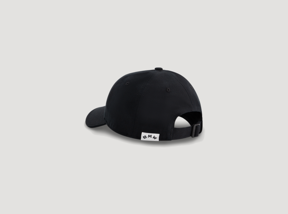 BMW cap met gebogen rand (zwart)