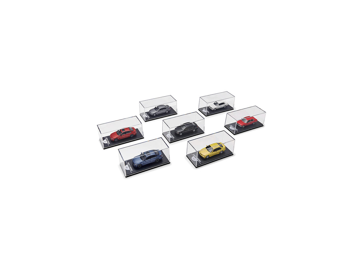 BMW 3 series, 50 jaar Miniatuur 1:64 (Collectors set)