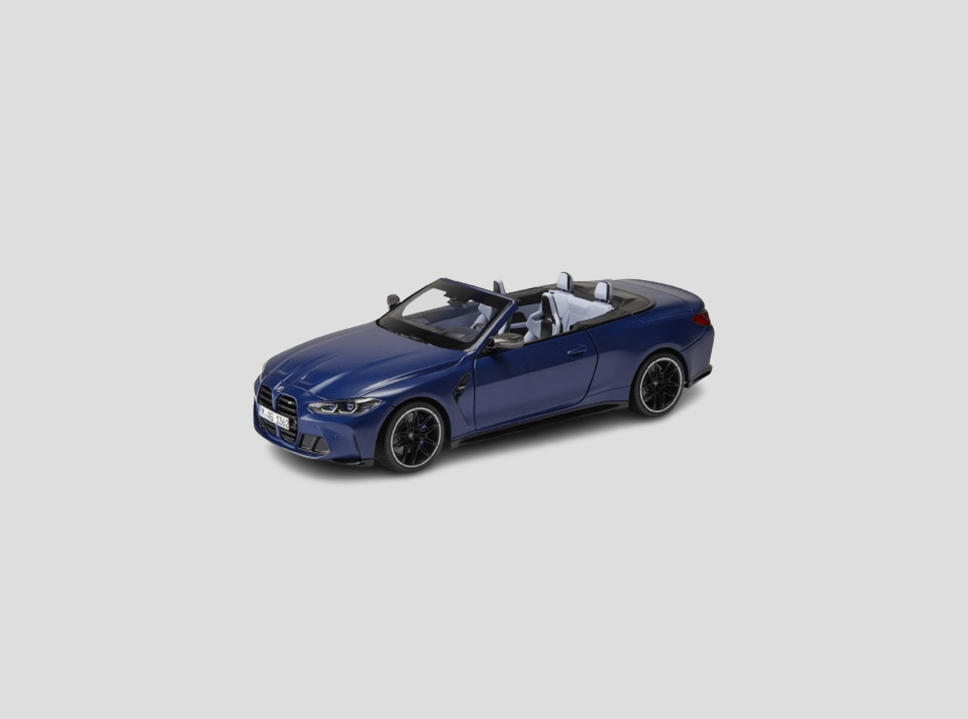 BMW M4 Cabrio (G83) Miniatuur 1:18 (Blauw)