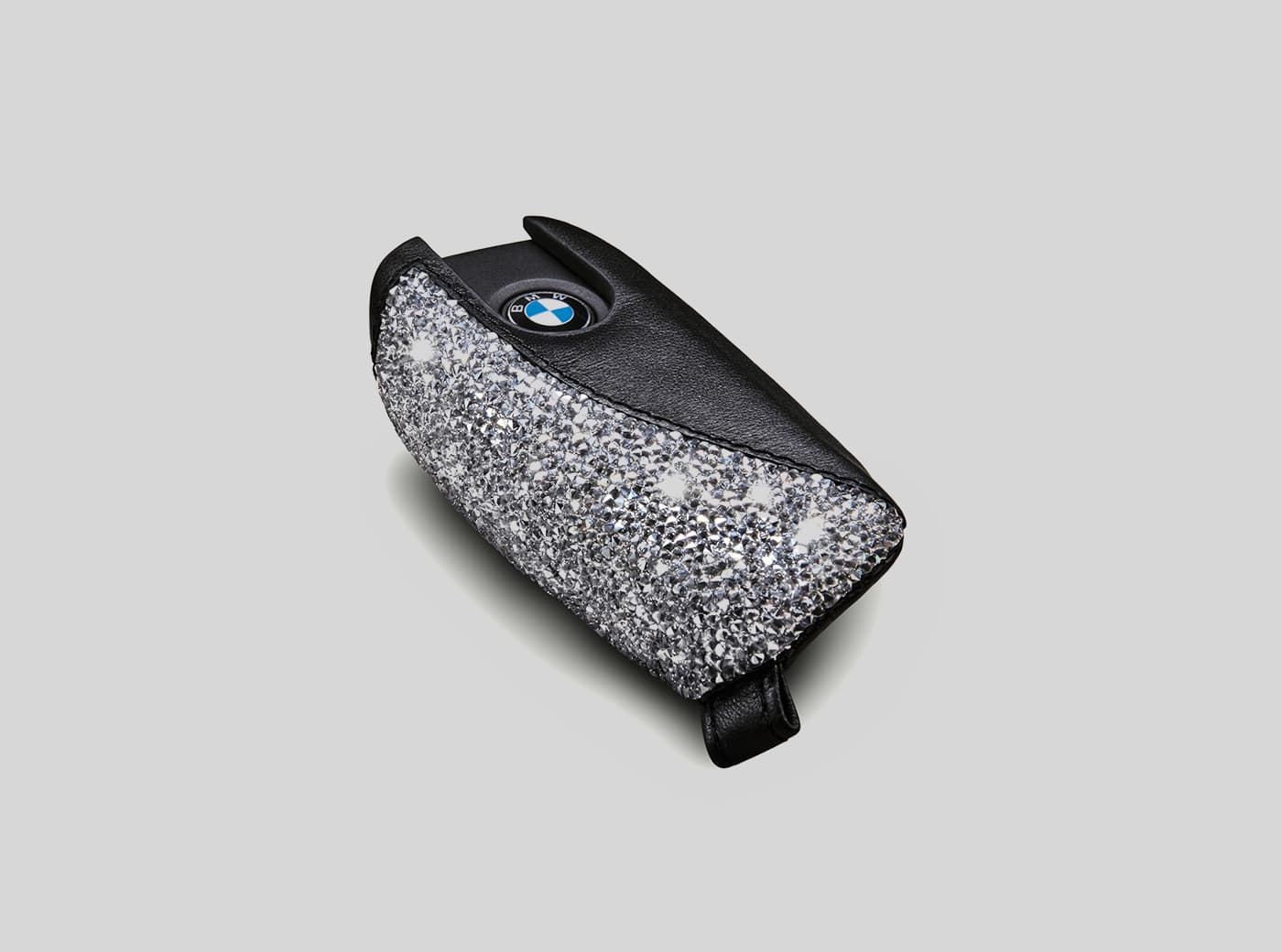 BMW Sleuteletui (Gen 3) – Swarovski Crystal (Zwart)