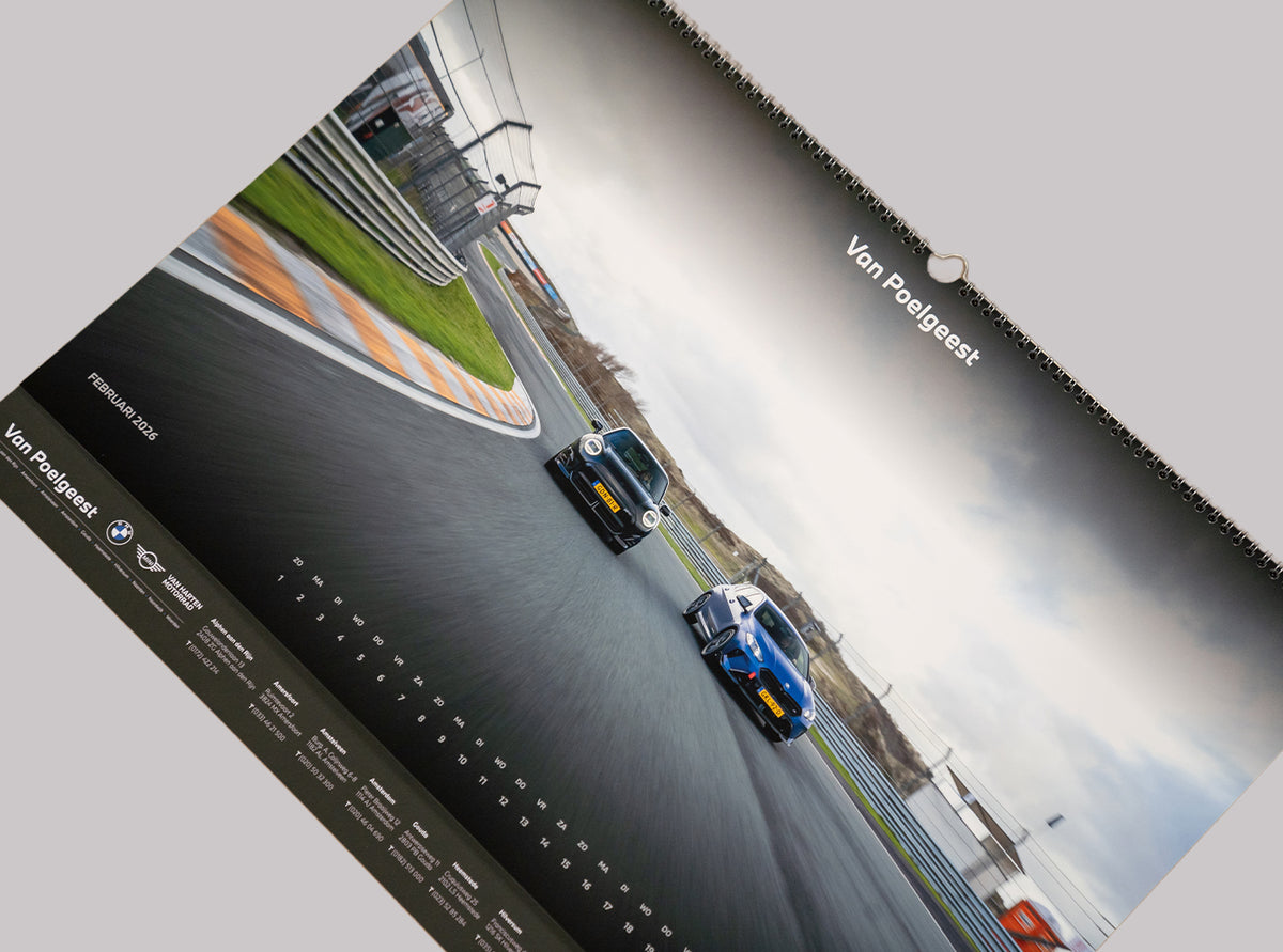 Van Poelgeest BMW & MINI Jaarkalender 2026