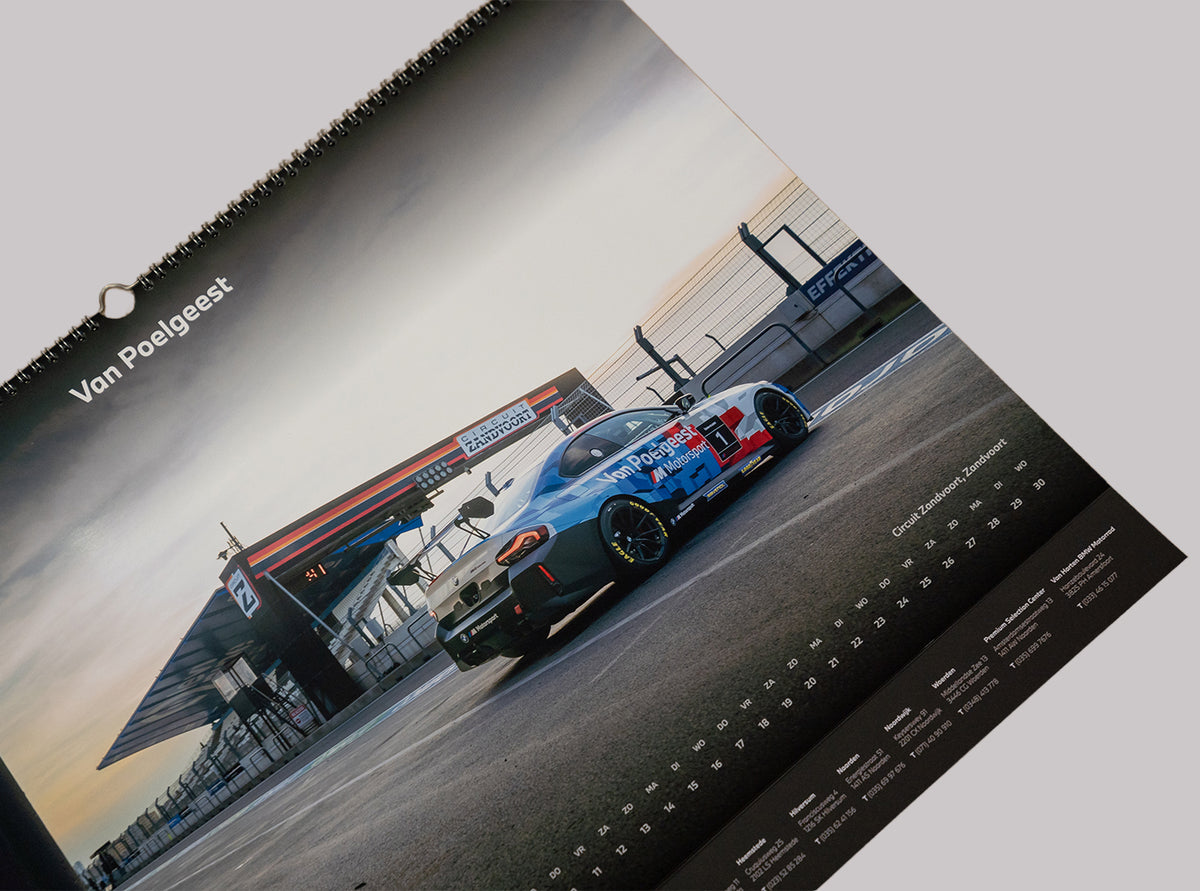 Van Poelgeest BMW & MINI Jaarkalender 2026