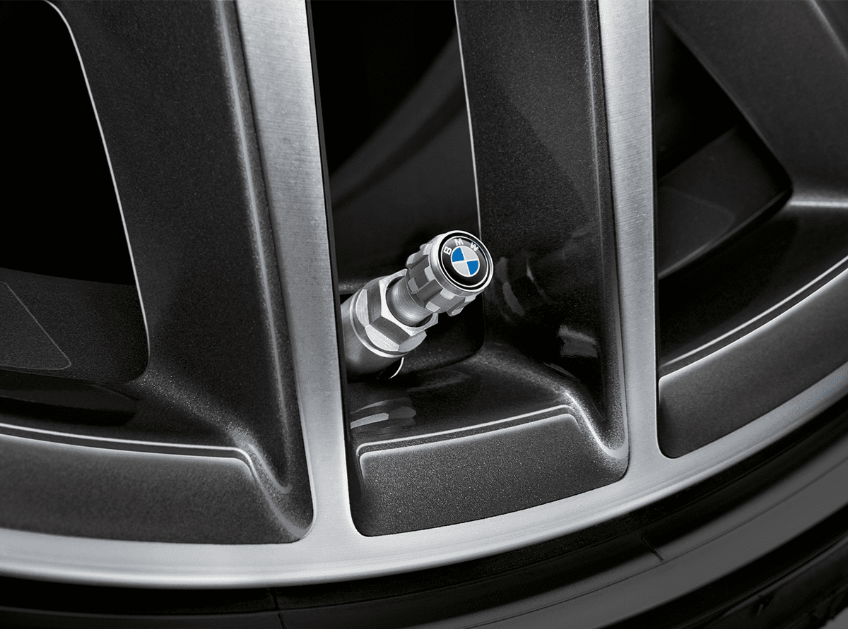 BMW Logo Ventieldoppen Set - Van Poelgeest BMW & MINI