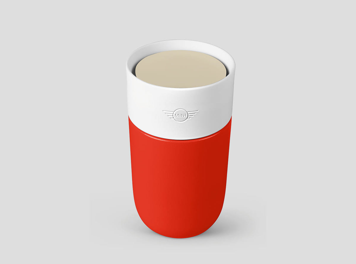 MINI Colour Block Thermosfles 300 ML - Rebel Red