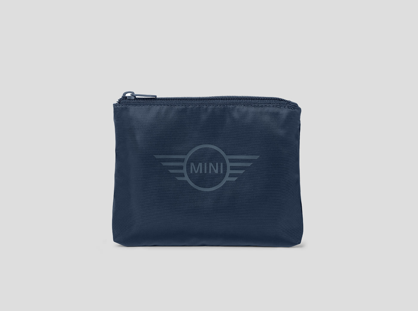 MINI Soft Wing Logo Pouch - Indigo