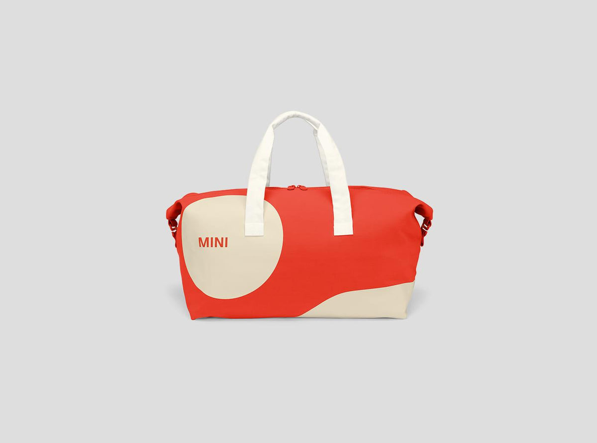MINI Car Face Detail Duffle Bag - Rebel Red
