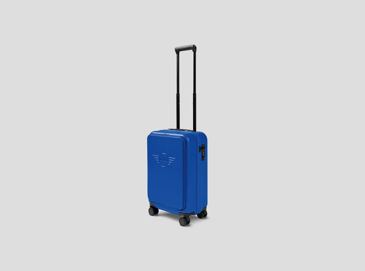 MINI Debossed Wing Logo Cabin Trolley - Blazing Blue