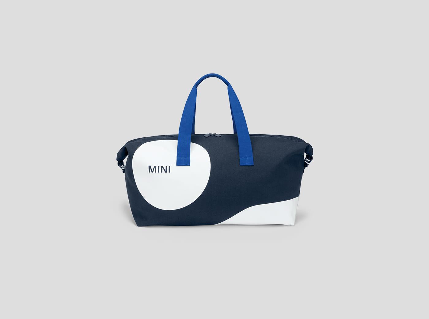 MINI Car Face Detail Duffle Bag - Blazing Blue