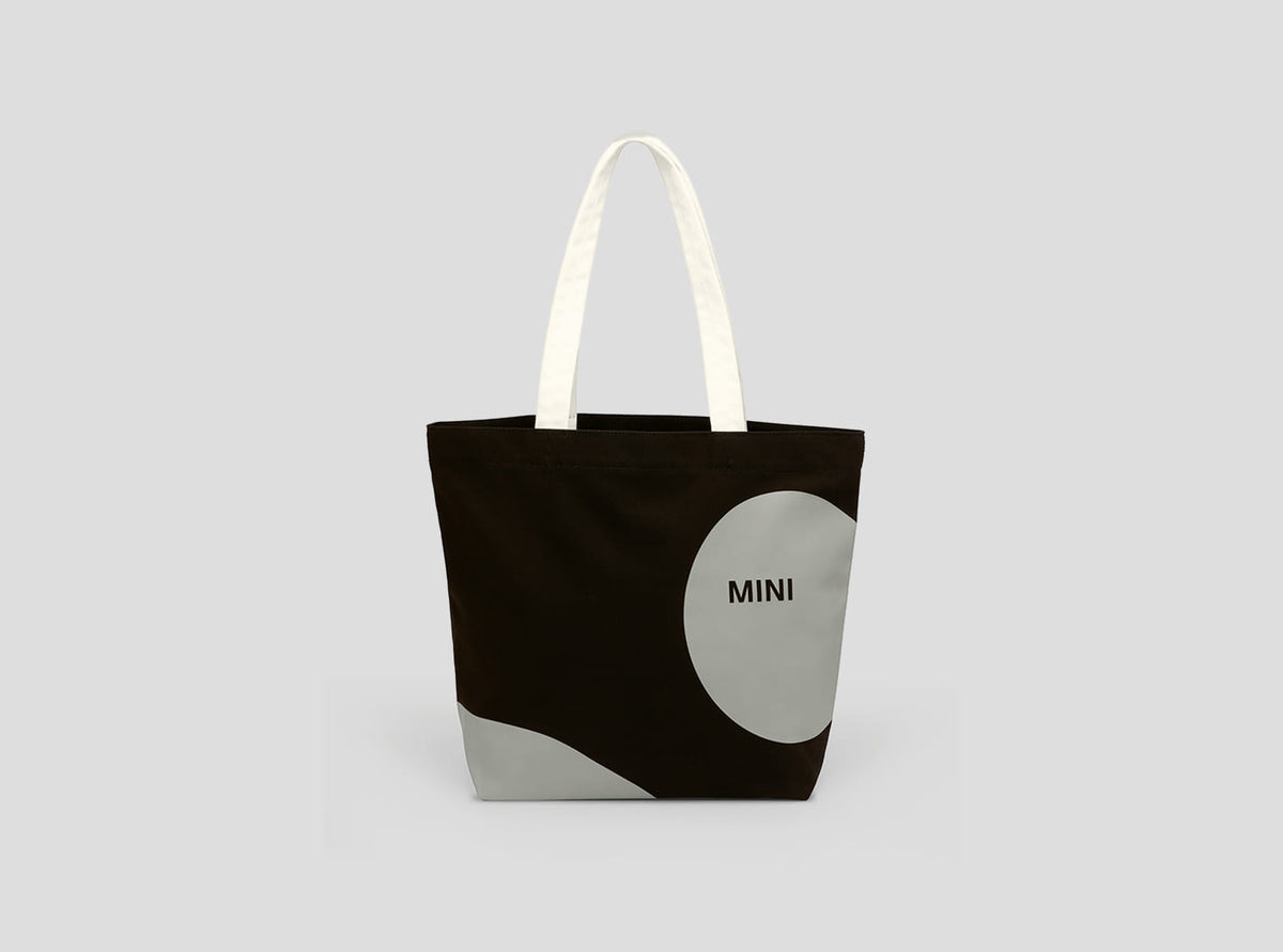 MINI Car Face Detail Shopper - Black / White