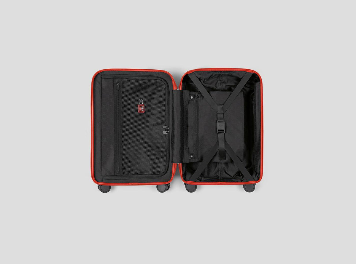 MINI Debossed Wing Logo Cabin Trolley - Rebel Red