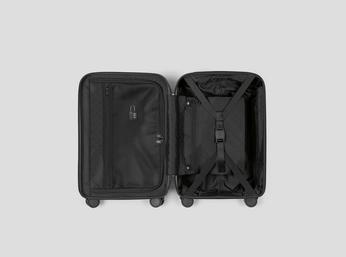MINI Debossed Wing Logo Cabin Trolley - Black