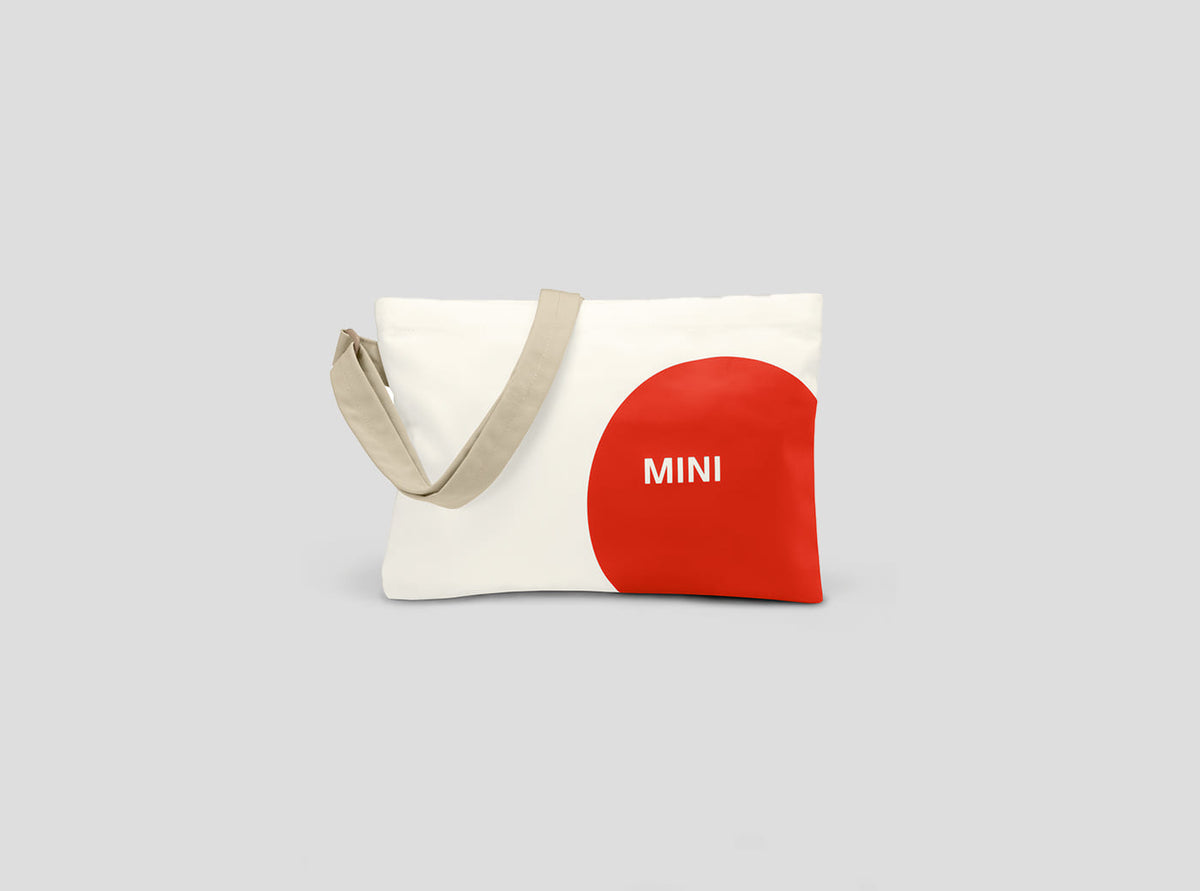 MINI Car Face Detail Schoudertas - Rebel Red