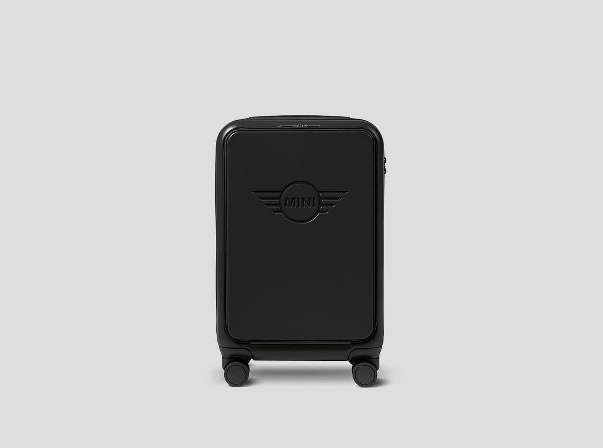 MINI Debossed Wing Logo Cabin Trolley - Black