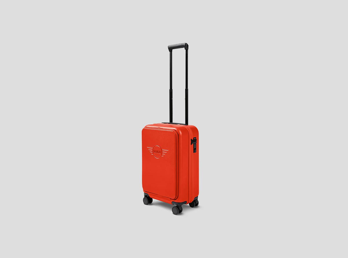 MINI Debossed Wing Logo Cabin Trolley - Rebel Red