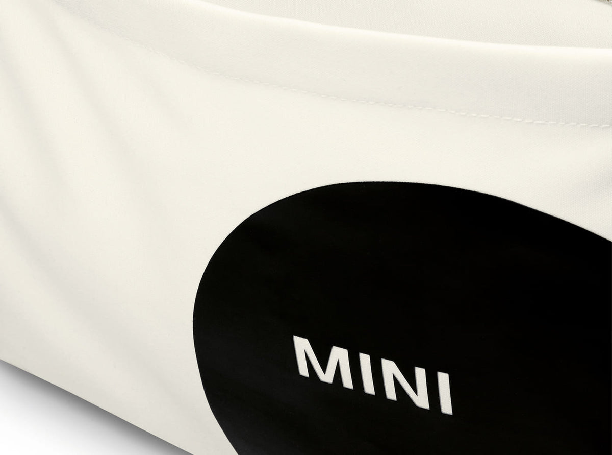 MINI Car Face Detail Schoudertas - White / Black