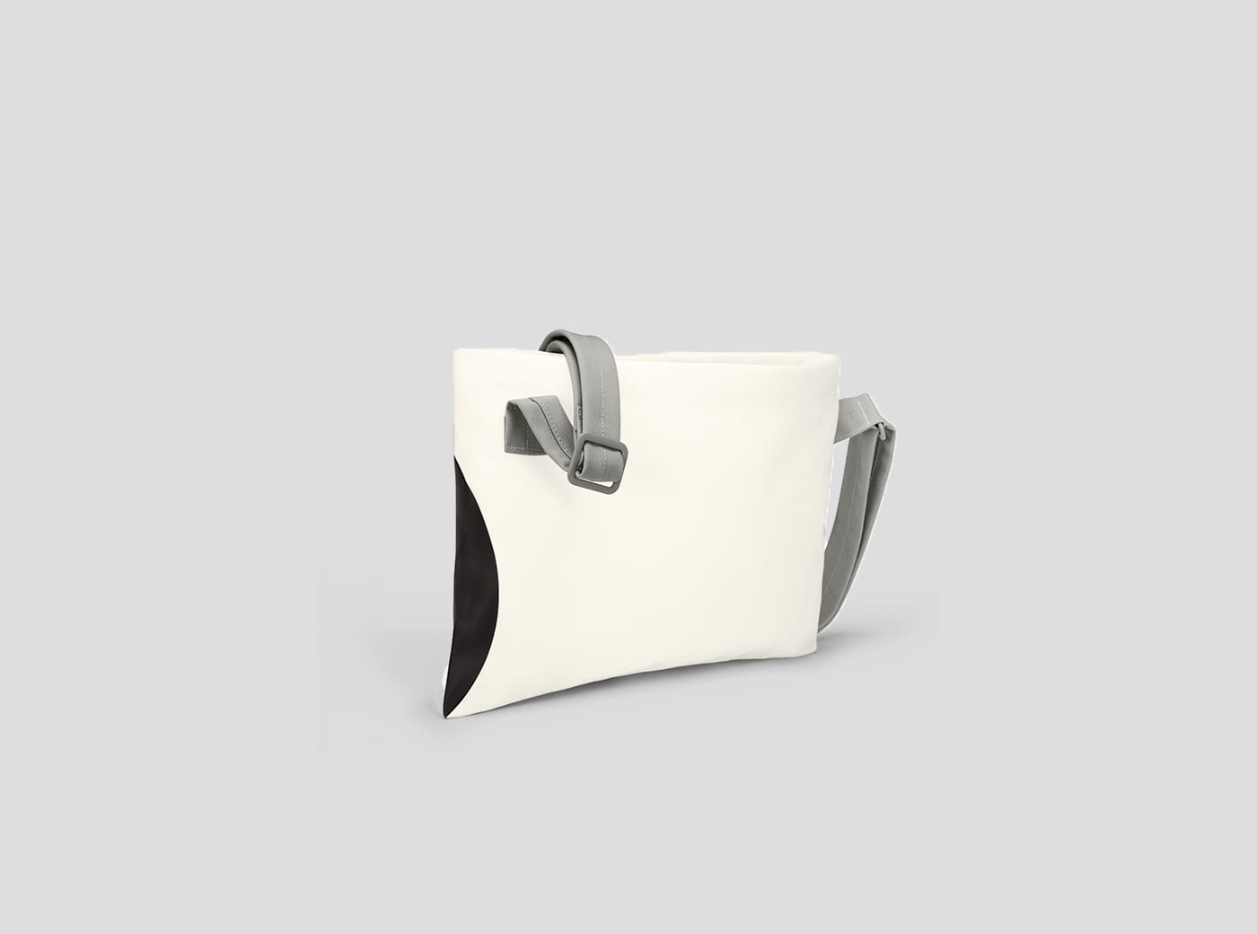 MINI Car Face Detail Schoudertas - White / Black