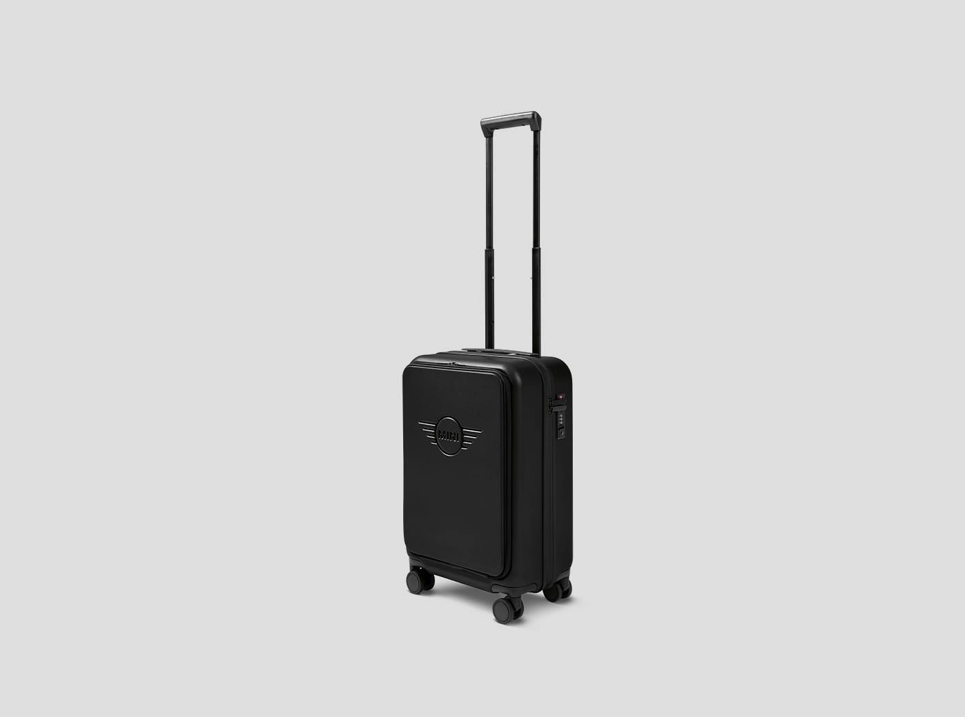 MINI Debossed Wing Logo Cabin Trolley - Black