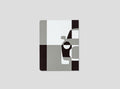 MINI Car Tile Notitieboek - Black / Grey