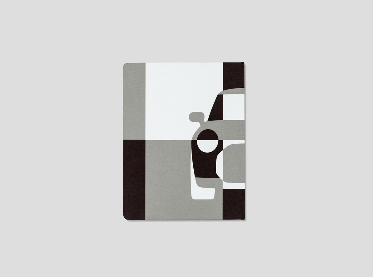 MINI Car Tile Notitieboek - Black / Grey