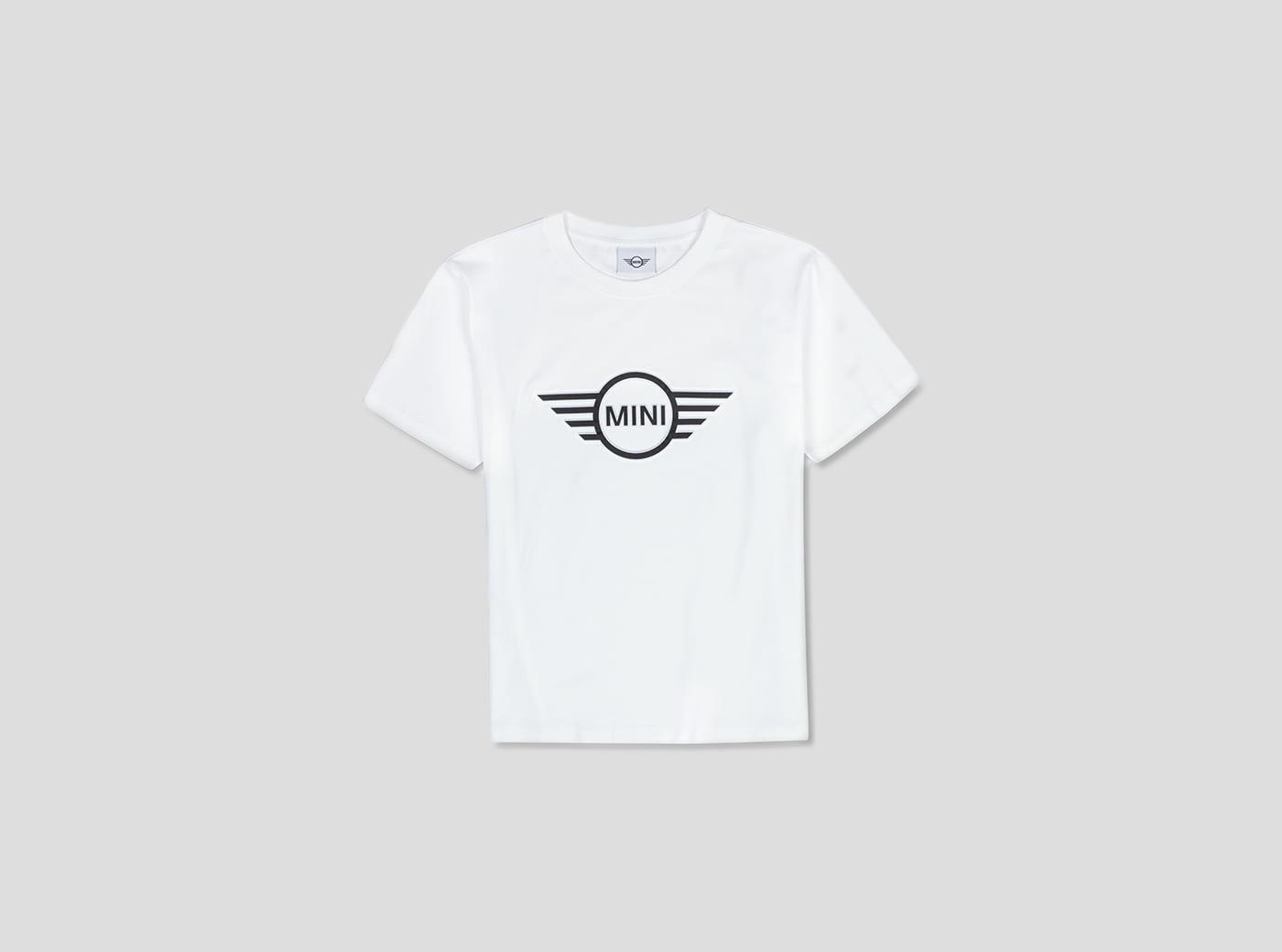 MINI Embossed Wing Logo T-Shirt Women - White/Black