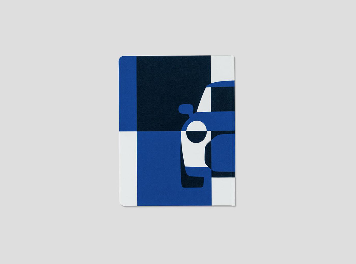 MINI Car Tile Notitieboek - Blazing Blue