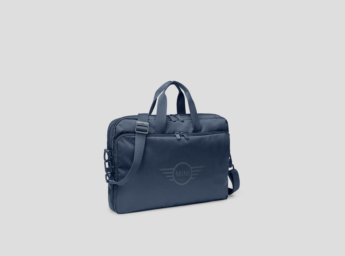 MINI Soft Wing Logo Laptop Tas - Indigo