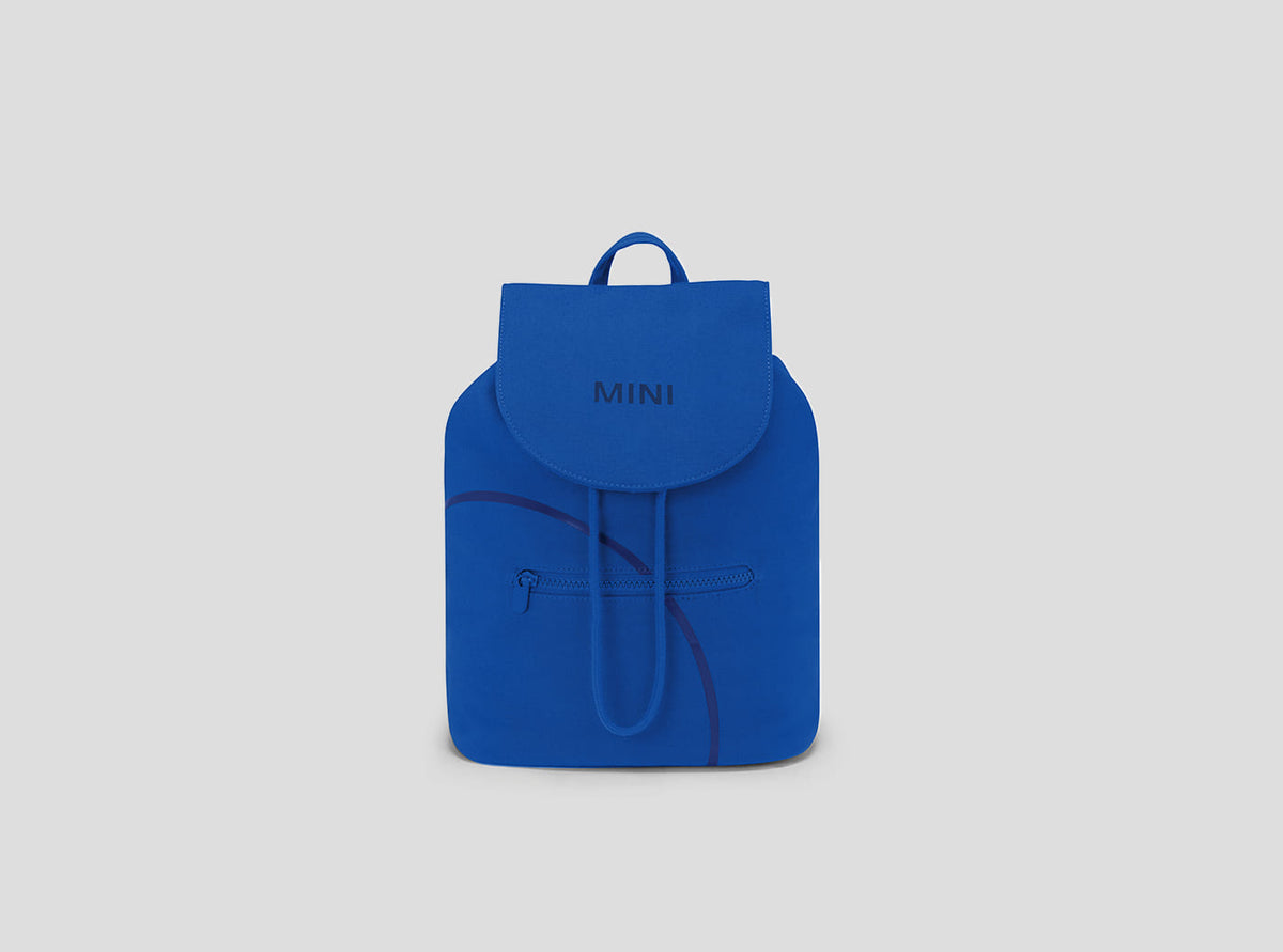 MINI Outline Print Rugzak - Blazing Blue