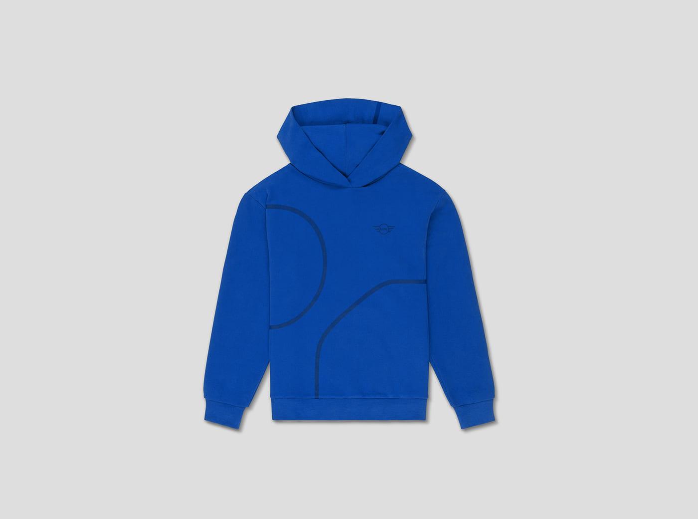 MINI Outline Print Hoodie Womens - Blazing Blue