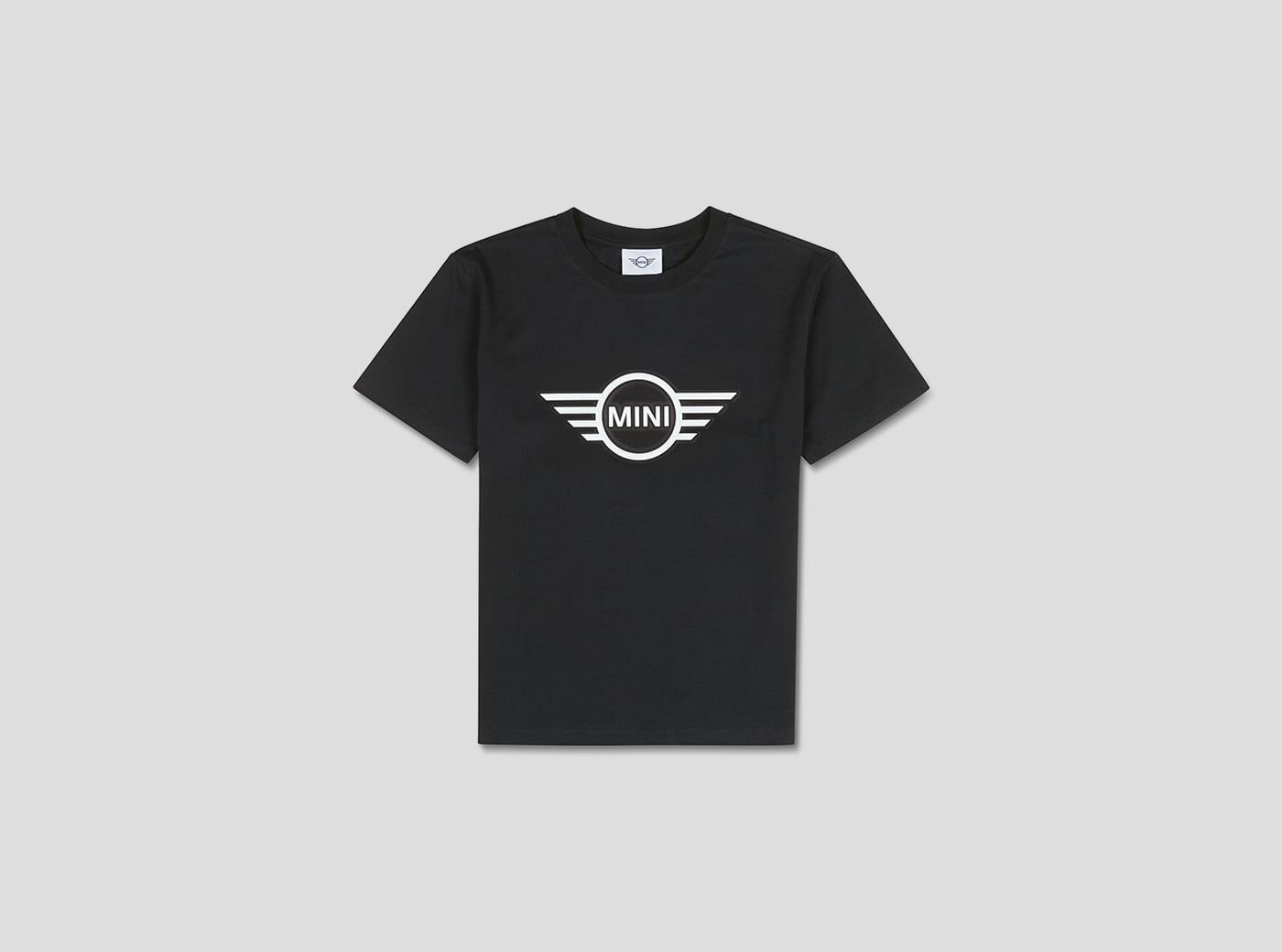 MINI Embossed Wing Logo T-Shirt Women - Black/White