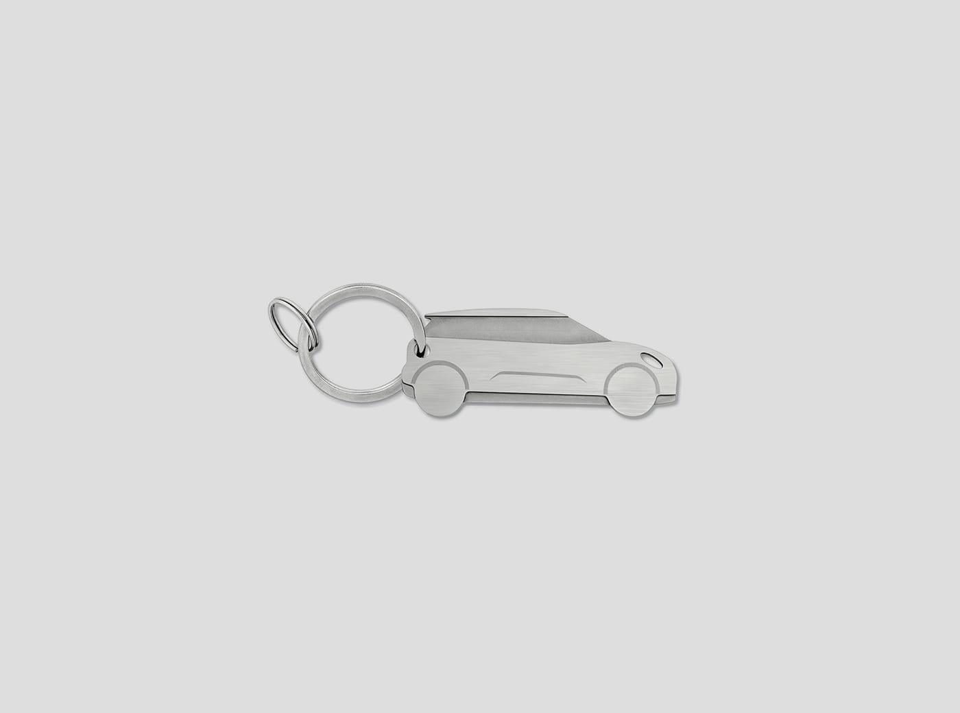 MINI Cooper Sleutelhanger - Silver