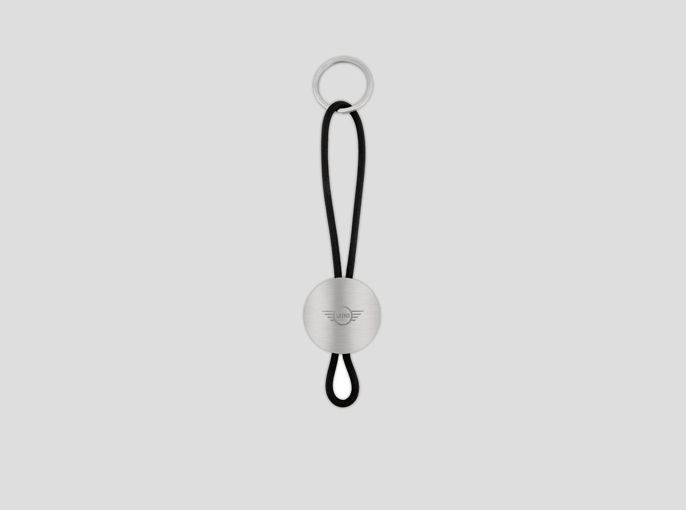 MINI Wing Logo Sleutelhanger - Silver / Black